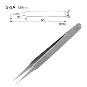 Super Fine High Precision SS Tweezers (2-SA)