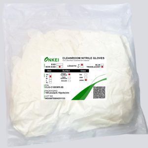 ONKEI Cleanroom Nitrile Gloves, P/N: CLG-C10KWR-9