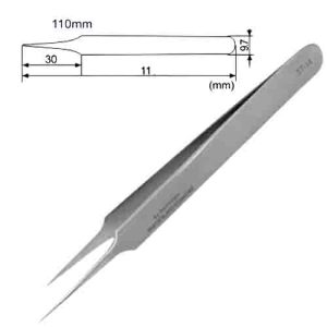 High Precision Stainless Steel Tweezers (ST-14)