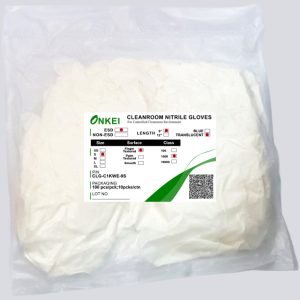 ONKEI ESD Cleanroom Nitrile Gloves, P/N: CLG-C1KWE-9